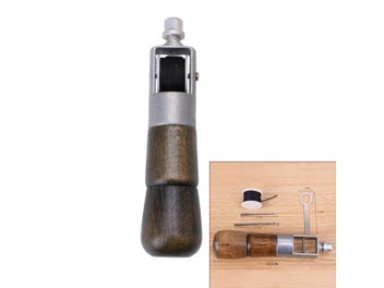 Listing 3 of 8 for Leathercraft Lock Stitch Sewing Awl Thread Kit Needles Stitch Leather Fabric