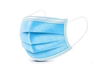 Listing 4 of 8 for Mask Disposable Non Wove 3 Layer Ply Filter Mask Mouth Face Mask Breathable