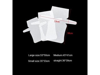 Listing 7 of 9 for Plastic Mesh Cloth For Bag Making DIY Handcraft Bags Weaving Material Latch