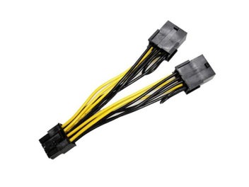 Listing 7 of 9 for 18AWG 8Pin To Dual 8Pin(6 2) Power Cable GPU Power Cable For Tesla K80 M40 M60