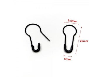 Listing 4 of 9 for 100pcs Colorful Pin Safety Pins Metal Clips Marker Tag Gourd Pins Safe Craft