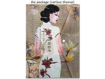 Listing 4 of 8 for Counted Cross Stitch Kit For Girls Russian Winter Theme
