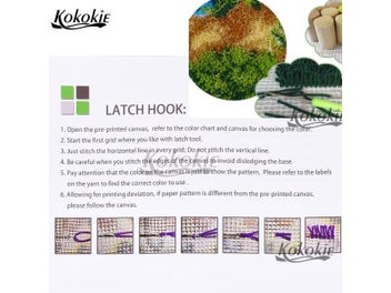 Listing 6 of 10 for Latch Hook Kit