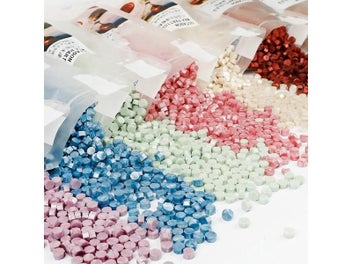 Listing 3 of 9 for 100 PCs Seal Stamp Wax Literary Invitation Wedding Birthday Invitation Seal Wax