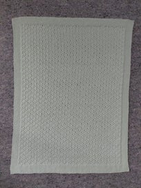 Listing 2 of 3 for Hand knitted baby blanket
