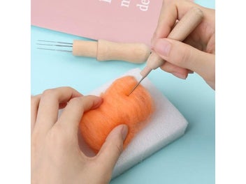 Listing 6 of 9 for RORGETO Wool Felting Needles Awl Craft DIY Tools Solid Wooden Handle Holder