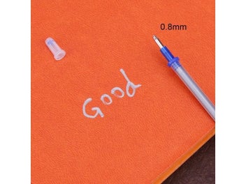 Listing 4 of 8 for 100pcs/lot Mercury Refillable Pen For Leather Silver Refill Pen For Leather