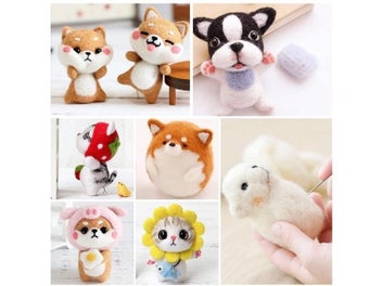 Listing 5 of 8 for LMDZ 7pcs Felting Needles Sewing Wool Felting Needles Artesanato Wool Felt