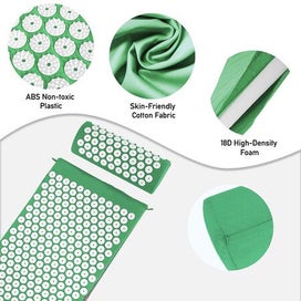 Listing 3 of 6 for Fitness Acupressure Mat and Pillow Set