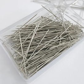 Listing 3 of 8 for 300Pcs/35mm Stainless Steel Sewing Pins Dressmaker Straight Suture Pins Fine