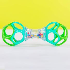 Listing 2 of 3 for Bright Starts Oball - Ball and Rattle Toy for On-the-Go Play