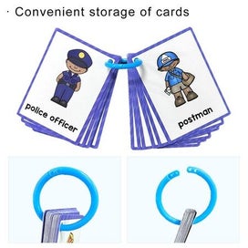 Listing 7 of 9 for Occupations Montessori English Word Learning Flash Cards for Kids