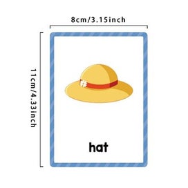 Listing 5 of 8 for Clothes Montessori English Word Learning Flash Cards for Kids