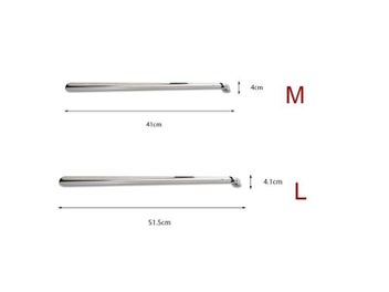 Listing 4 of 9 for Universal Portable Home Supply Stainless Steel Shoes Lifter Spoon Durable Tool