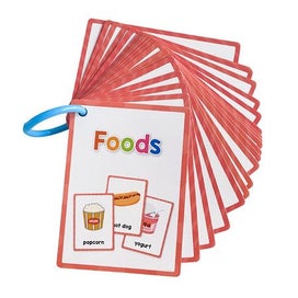 Listing 2 of 10 for Food Montessori English Word Learning Flash Cards for Kids