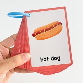 Listing 3 of 10 for Food Montessori English Word Learning Flash Cards for Kids