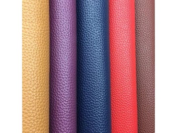 Listing 1 of 8 for 20x15CM PU Artificial Leather Fabric Solid Color Faux Leather Handmade Bag