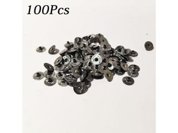 Listing 1 of 8 for 100Pcs/lot Craft DIY Metal Candle Wick Sustainers Carry Holders Tabs Tool