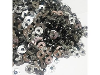 Listing 5 of 8 for 100Pcs/lot Craft DIY Metal Candle Wick Sustainers Carry Holders Tabs Tool