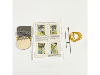 Listing 1 of 8 for Mini Darning Loom Machine DIY Apparel Sewing Small Loom Small Mender Loom For