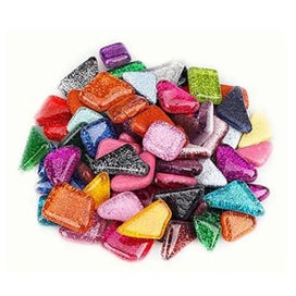 Listing 3 of 9 for 50PCS Diy Irregular Glass Mosaic Stones Mosaic Glass Pebbles Crafts Material