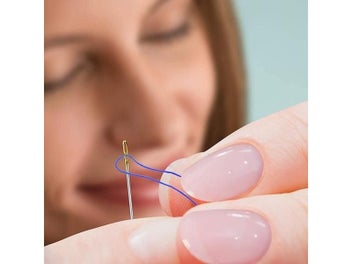 Listing 4 of 8 for 12/36Pcs Large Needle Eye Sewing Automatic Threading Embroidery Side Blind