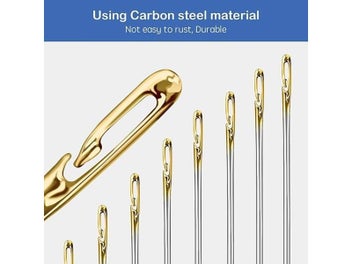 Listing 5 of 8 for 12/36Pcs Large Needle Eye Sewing Automatic Threading Embroidery Side Blind