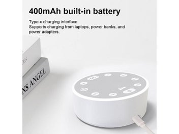 Listing 5 of 9 for White Noise Machine Portable Baby Sleep Machine Soothing Sounds Sleep Therapy