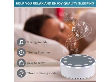 Listing 6 of 9 for White Noise Machine Portable Baby Sleep Machine Soothing Sounds Sleep Therapy