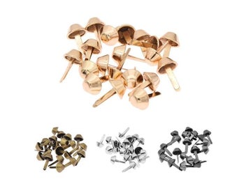 Listing 6 of 8 for 20Pcs Bags Accessories Metal Rivet Bags Bottom Nail Foot Nail For DIY Parts