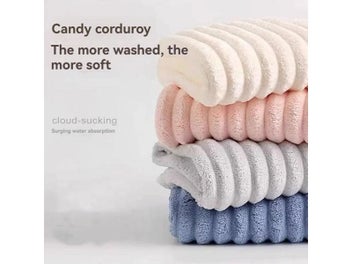 Listing 4 of 9 for Coral Velvet Windbreaker Hat Super Absorbent Hat Thickened Super Absorbent