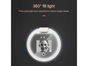 Listing 7 of 9 for UV Sunscreen Test Camera Makeup Mirror With LED Portable Rechargeable Mirror