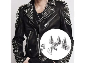 Listing 4 of 10 for Metal Round Cone Rivets For DIY Leather Garment Accessories