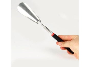 Listing 1 of 7 for Telescopic Steel Long Handle Professional Shoe Horn Flexible Long Handle