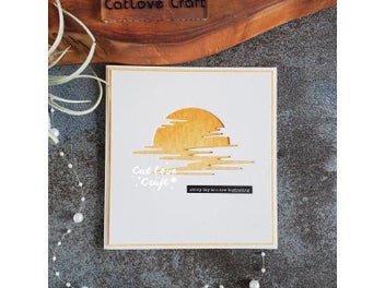 Listing 4 of 9 for Catlove Dusk Sunset Metal Cutting Dies Scrapbooking Mold Knife Stencil Die Cuts