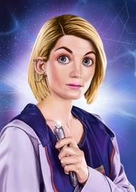 Listing 1 of 1 for Doctor Who 13th Doctor Jodi Whittaker A4 Poster