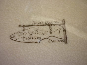 Listing 3 of 5 for GALLANT FISHERS /ROYAL DOULTON PLATE