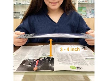 Listing 3 of 7 for A4 Lenses Large Sheet Magnifier Magnifying Glass Book Reading Lens Page Glass