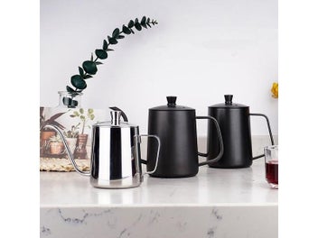 Listing 5 of 10 for 350ml 600ml Drip Kettle Coffee Tea Pot Non-stick Coating Food Grade Stainless