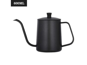 Listing 1 of 10 for 350ml 600ml Drip Kettle Coffee Tea Pot Non-stick Coating Food Grade Stainless