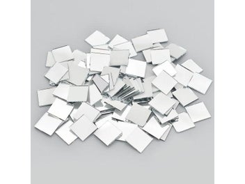Listing 6 of 9 for NEW Good 500Pcs 10x10mm/15x15mm Mini Glass Square Mirror Mosaic Tiles Wall