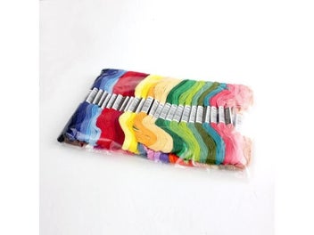 Listing 4 of 6 for 50 Or 24 Colors Cross Stitch Thread Embroidery Thread Floss Sewing Skeins Craft