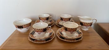 Listing 1 of 11 for Rare! Antique/vintage Colclough Imari style genuine bone china #6613