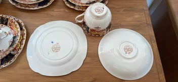 Listing 4 of 11 for Rare! Antique/vintage Colclough Imari style genuine bone china #6613