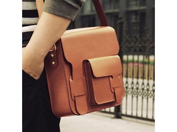 Listing 4 of 8 for 1Set DIY Hand Template Fashion Men's Crossbody Bag Leather Craft Pattern Kraft