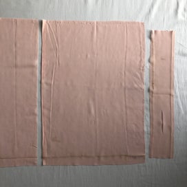 Listing 8 of 13 for Vintage Pale Baby Pink Japanese Silk Fabric Pieces Crafts Sewing