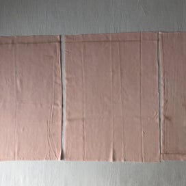 Listing 9 of 13 for Vintage Pale Baby Pink Japanese Silk Fabric Pieces Crafts Sewing