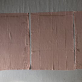 Listing 12 of 13 for Vintage Pale Baby Pink Japanese Silk Fabric Pieces Crafts Sewing