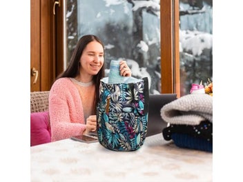 Listing 5 of 10 for Knitting Tool Bag For Women DIY Knitting Tool Organizer Wool Yarn Crochet Hook