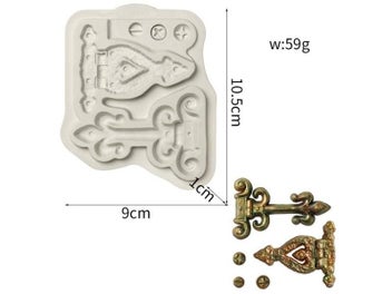 Listing 4 of 8 for Zawias/sruba Kremówka Ciasto Silikonowe Ciastka Forma Na Czekoladki